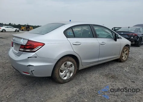 2013 Honda Civic Lx из США, поврежденный, VIN 2HGFB2F58DH572665